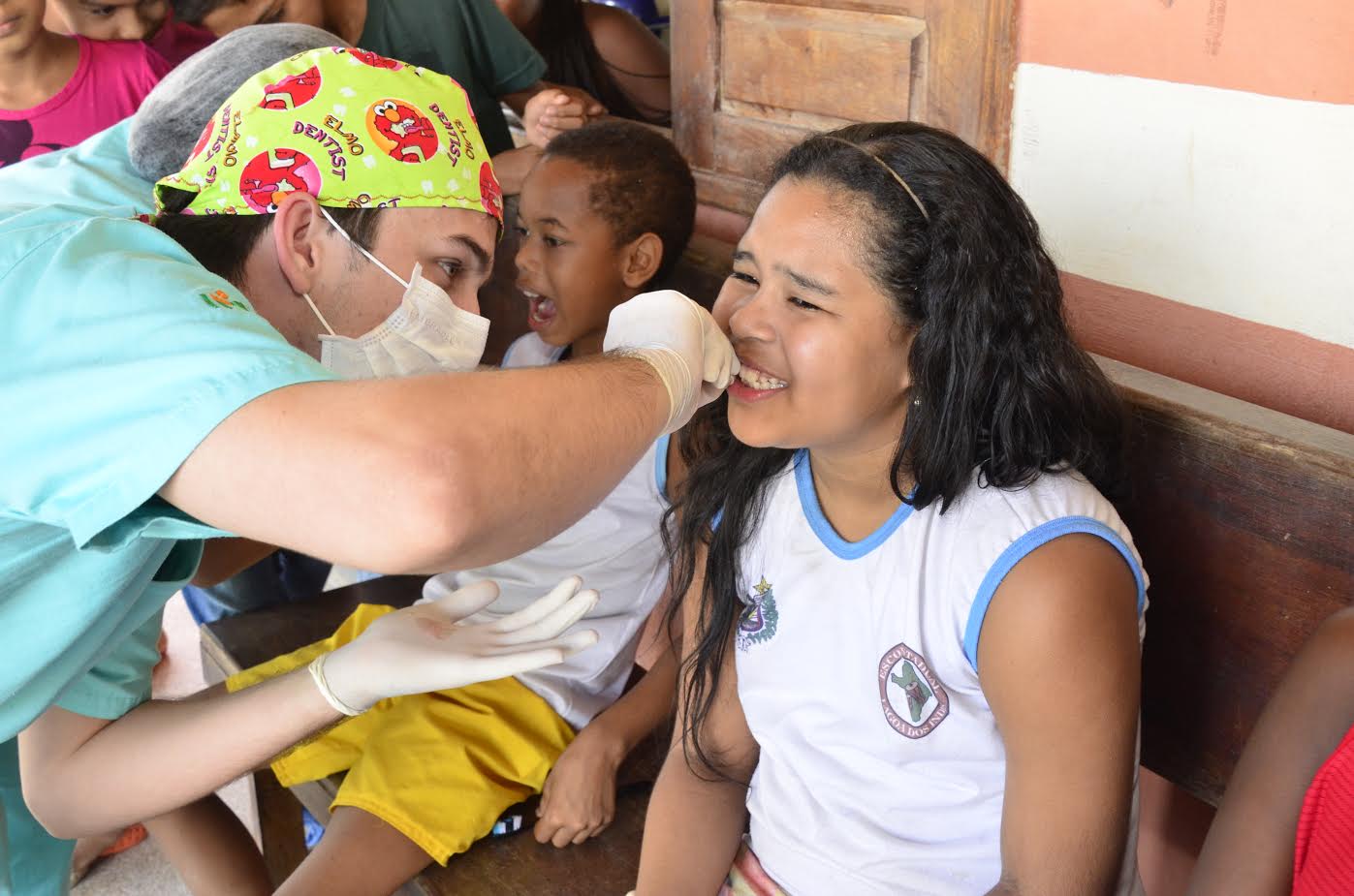 notícia: Cerca de 600 estudantes recebem atendimento odontológico na Lagoa dos Índios