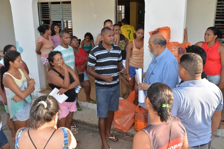 notícia: Governo do Estado entrega materiais para a Festa de São Tiago