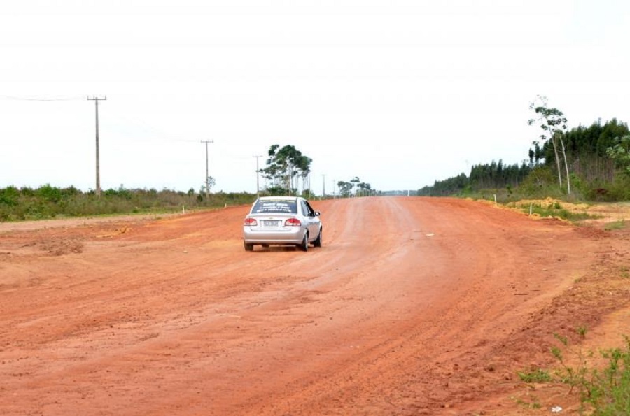 notícia: Setrap é autorizada a retomar obra de pavimentação na Rodovia AP-070