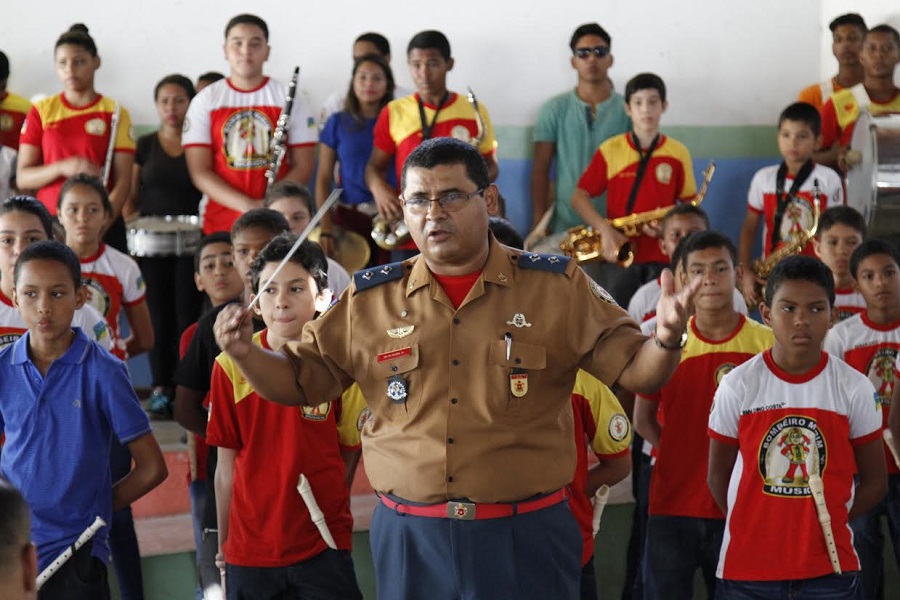 notícia: Projeto Bombeiro Mirim Músico atenderá 450 alunos neste segundo semestre