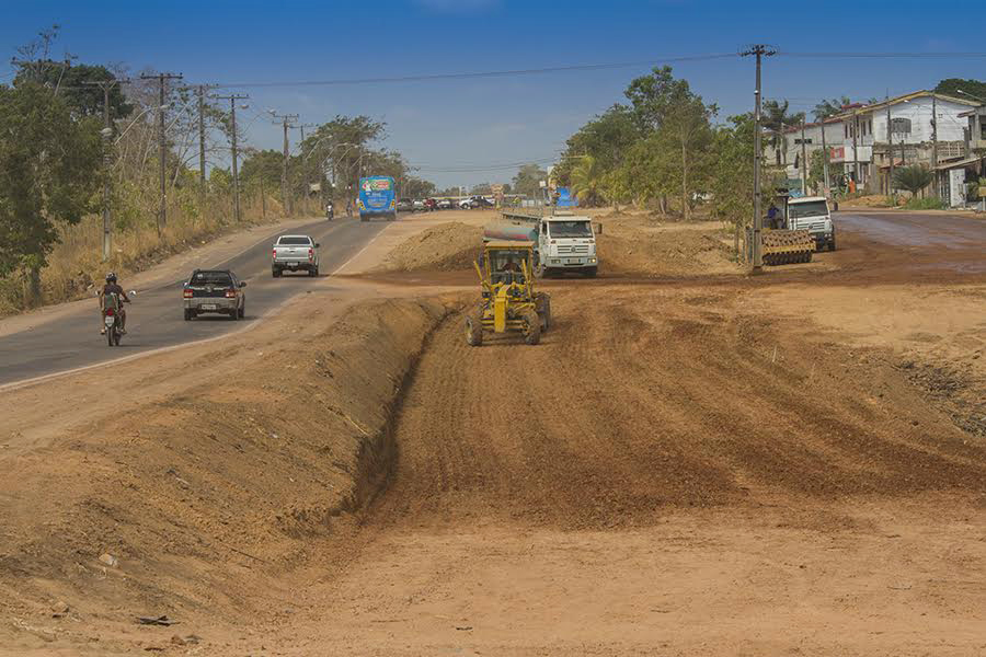 notícia: Obra de alargamento da Duca Serra não será suspensa durante o inverno