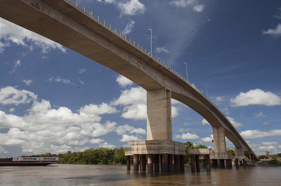 notícia: Ponte vai possibilitar transporte de matéria prima para indústrias da Zona Franca Verde