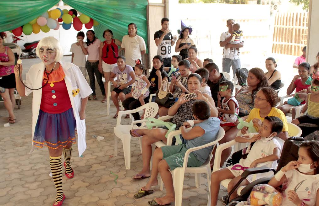 notícia: Coral da Sesa estreia no Dia das Crianças levando animação a pacientes 