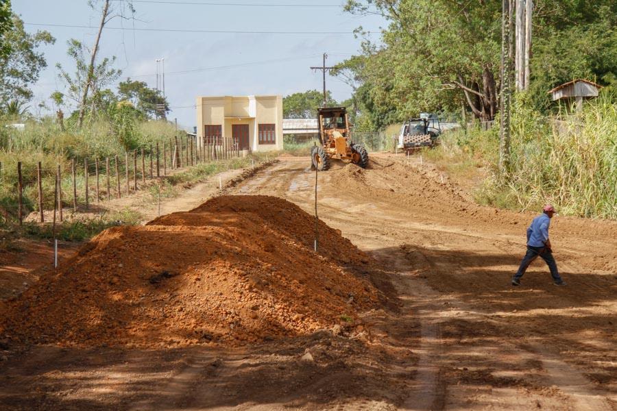 notícia: Setrap inicia manutenção de ramais nas comunidades rurais