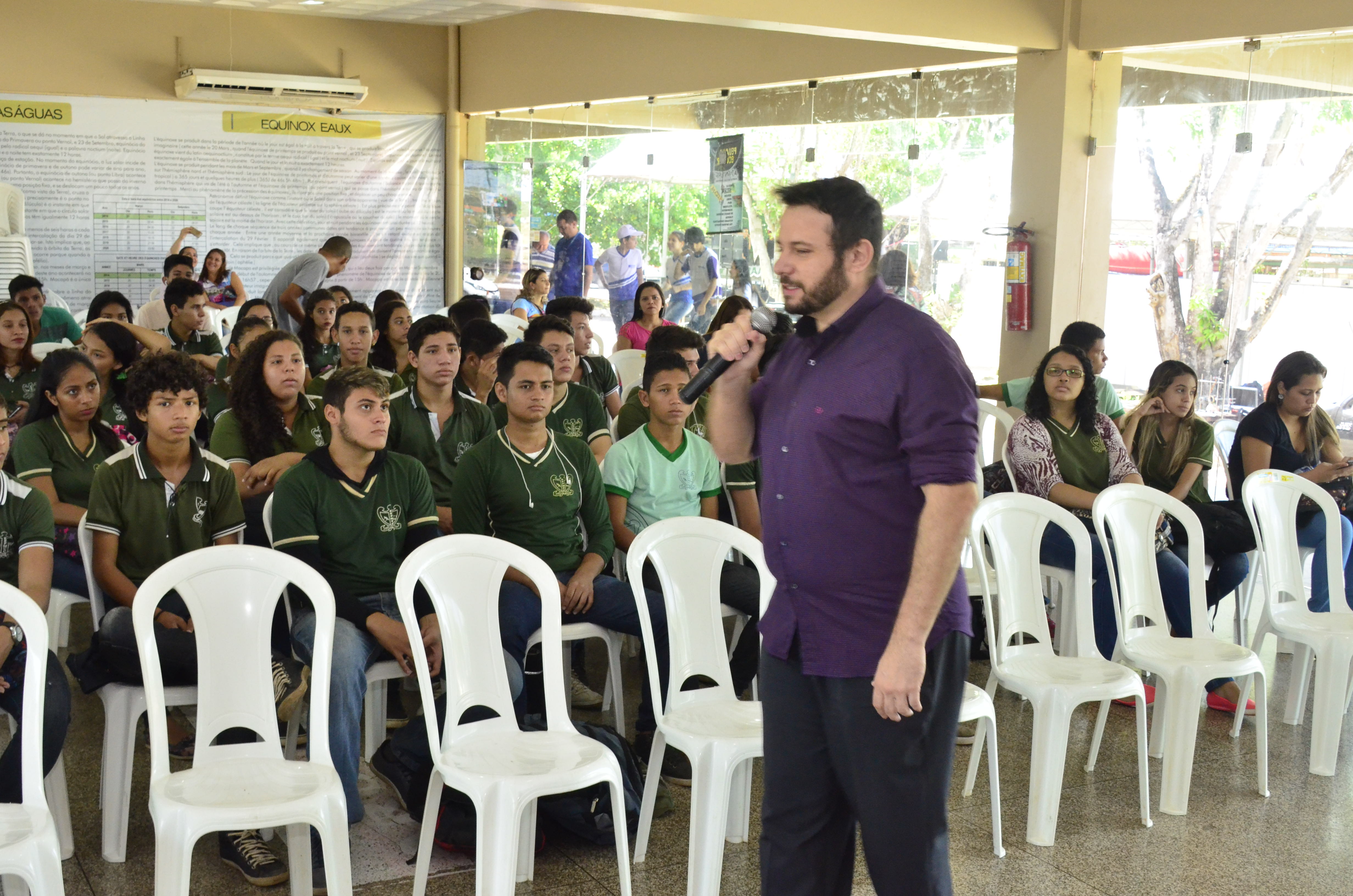 notícia: Robótica Educacional de baixo custo é tema de palestra em feira científica