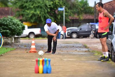 notícia: Programação esportiva agita Ação Governo da Gente em Mazagão