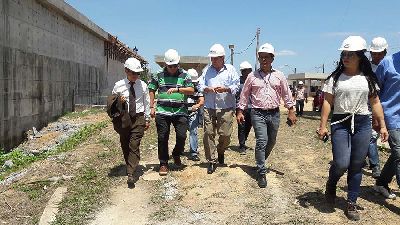 notícia: GEA avança em obras de ampliação em sistemas para melhorar distribuição de água em Macapá