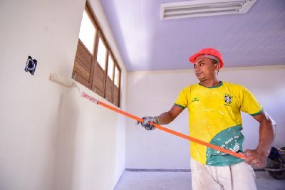 notícia: Obras na escola Jesus de Nazaré beneficiam 860 estudantes