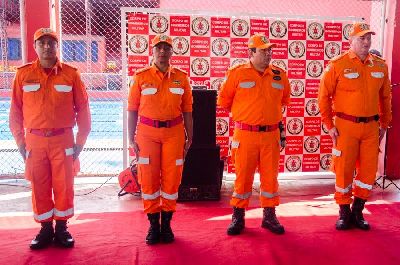 notícia: Solenidade marca troca de comando do 1º e 4º grupamentos do Corpo de Bombeiros 