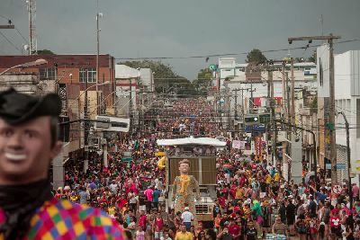 notícia: “A Banda” arrasta milhares de foliões pelas ruas de Macapá