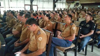 notícia: Homenagem do Corpo de Bombeiros destaca combate a trotes na segurança pública