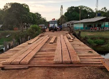 notícia: Reforma da Ponte do Gurupora deve ser concluída na próxima semana