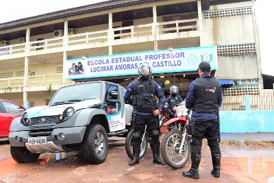 notícia: Bope prepara patrulheiros para atuar em vigilância monitorada nas escolas