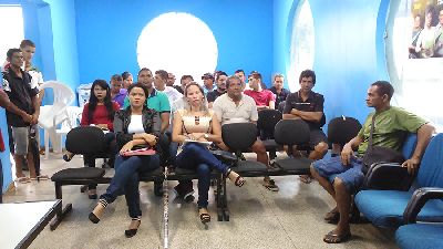 notícia: “Atendimento ao Cliente” é tema de palestra aos trabalhadores do Sine