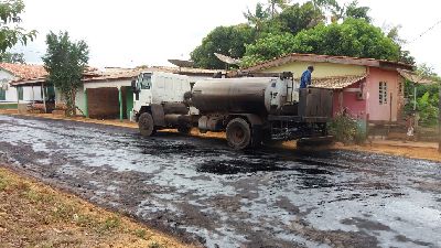 notícia: Governo executa 3.100 metros de obras de mobilidade urbana em Vitória do Jari