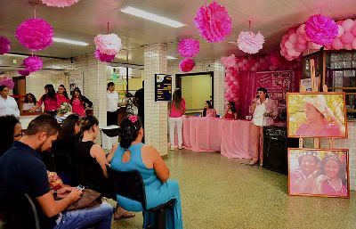 notícia: Hcal realiza semana de atividades alusiva à Campanha Outubro Rosa 