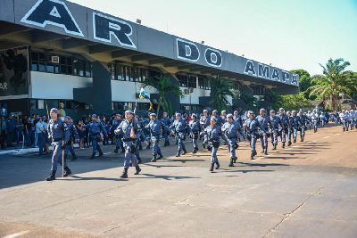 notícia: Polícia Militar realiza programação em homenagem ao Dia do Soldado