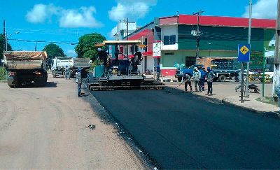 notícia: Em Santana, Avenida Princesa Isabel recebe pavimentação