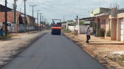 notícia: Pavimentação de vias no Parque dos Buritis iniciam nesta semana