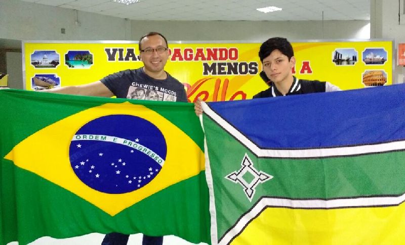 Caio Vinicius e Aldenir Melo embarcam na sexta-feira, 11, para os Estados Unidos