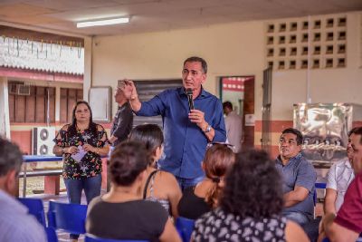 notícia: Governo anuncia revitalização de escola e construção de centro comunitário em Santana