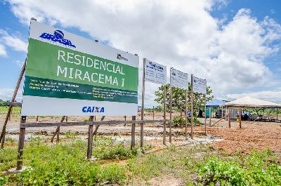 notícia: Governo do Amapá inicia obras do Conjunto Habitacional Miracema