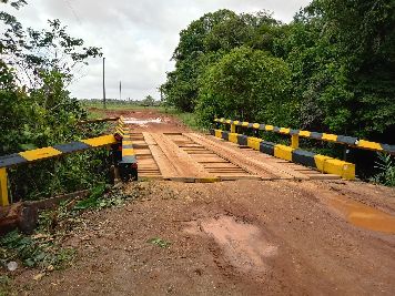 notícia: Governo entrega pontes reformadas em Calçoene e Cutias do Araguari