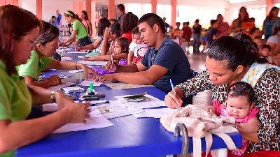 notícia: Moradores de Oiapoque recebem atendimentos da Ação Governo da Gente