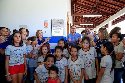 notícia: GEA inaugura escolas e fortalece a educação nas comunidades de São Pedro dos Bois e Ariri