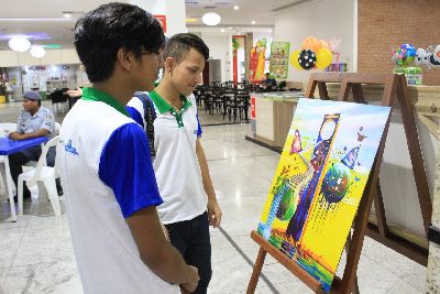 notícia: Cândido Portinari realiza oficinas e exposição em shopping de Macapá