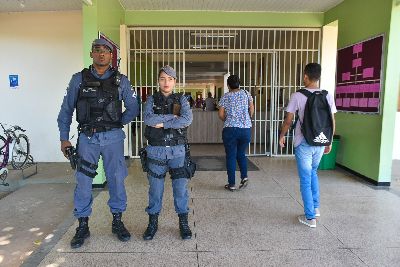 notícia: Governo reforçará policiamento em concursos do Grupo de Gestão e Oficiais de Saúde da PM