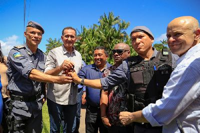 notícia: Novas viaturas reforçam segurança pública na área rural de cinco municípios do Amapá