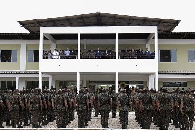 notícia: Exército inaugura base militar e reforça atuação conjunta para a segurança nas fronteiras