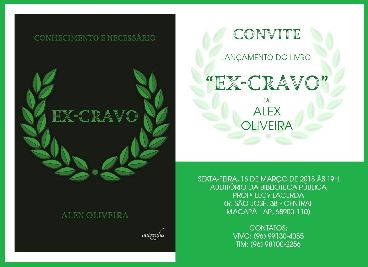 notícia: Livro “Ex-cravo” será lançado nesta sexta-feira na Biblioteca Elcy Lacerda