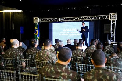 notícia: Governo apresenta características sociais e econômicas do Amapá para o Exército Brasileiro