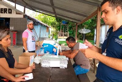 notícia: Operação chega a comunidades de Oiapoque para atualização vacinal