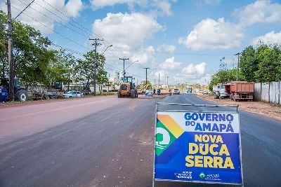 notícia: Obras avançam na duplicação da Nova Duca Serra