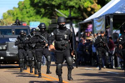 notícia: Aparelhamento das forças de segurança do Amapá é destaque no desfile da Independência