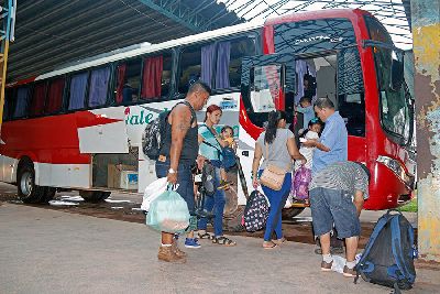 notícia: Terminal Rodoviário de Macapá terá veículos extras durante as férias escolares