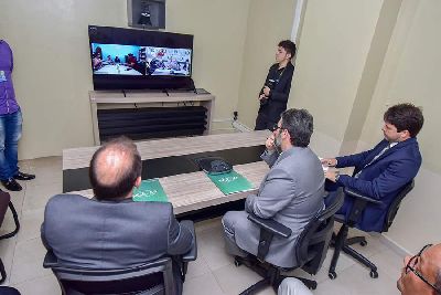 notícia: Cooperação entre Estado e judiciário garante audiências por videoconferência