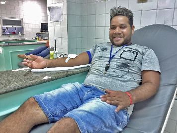 notícia: Olimpíadas Amapá Jovem reforçam estoque do Hemoap com 66 bolsas de sangue