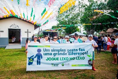 notícia: Afap realiza ação de sustentabilidade em Mazagão Velho