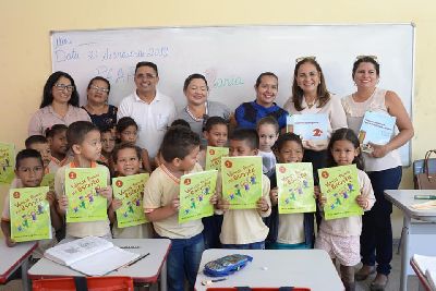 notícia: Circuito Educação visita escolas em Cutias e fortalece Programa de Aprendizagem do Amapá 