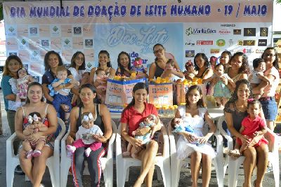 notícia: No Dia Mundial de Doação de Leite Humano, doadoras ganham ensaio fotográfico