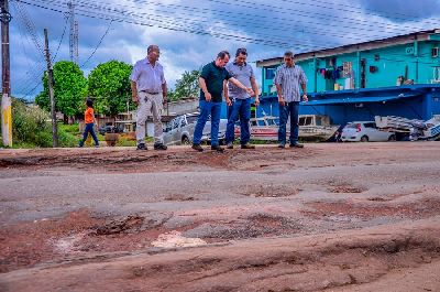 notícia: Governo fará obra de restauração na Rua Cláudio Lúcio Monteiro em Santana