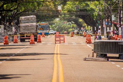 notícia: Avenida FAB recebe pintura de sinalização para os desfiles da Semana da Pátria