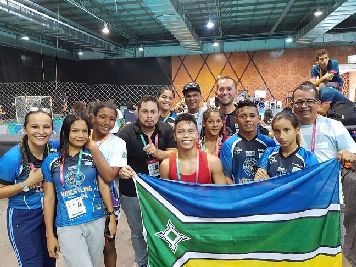 notícia: Amapá conquista medalha de ouro na Luta Olímpica nos Jogos Escolares da Juventude, em SC