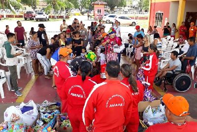 notícia: Natal da Solidariedade: ação presenteia mais de 10 mil crianças em Santana