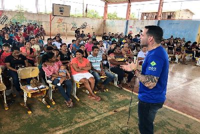 notícia: Sejuv realiza novas inscrições do Amapá Jovem no município de Calçoene