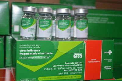 notícia: Amapá recebe primeira remessa de vacinas para campanha contra o Influenza